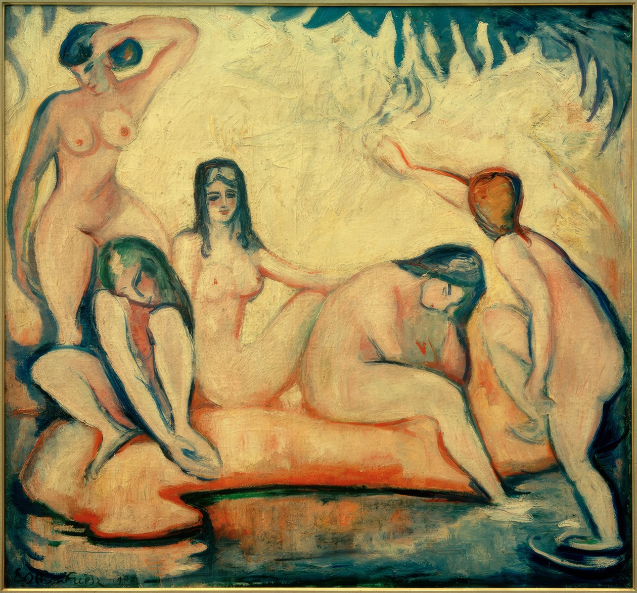 The Bathers by Emile Othon Friesz