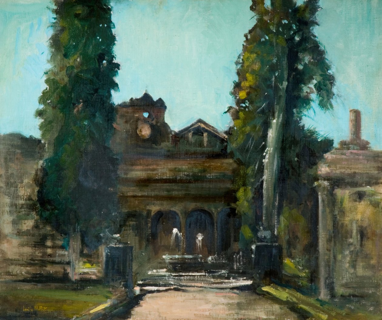 The Baths Of Diocletian, Rome by Emily Murray Paterson