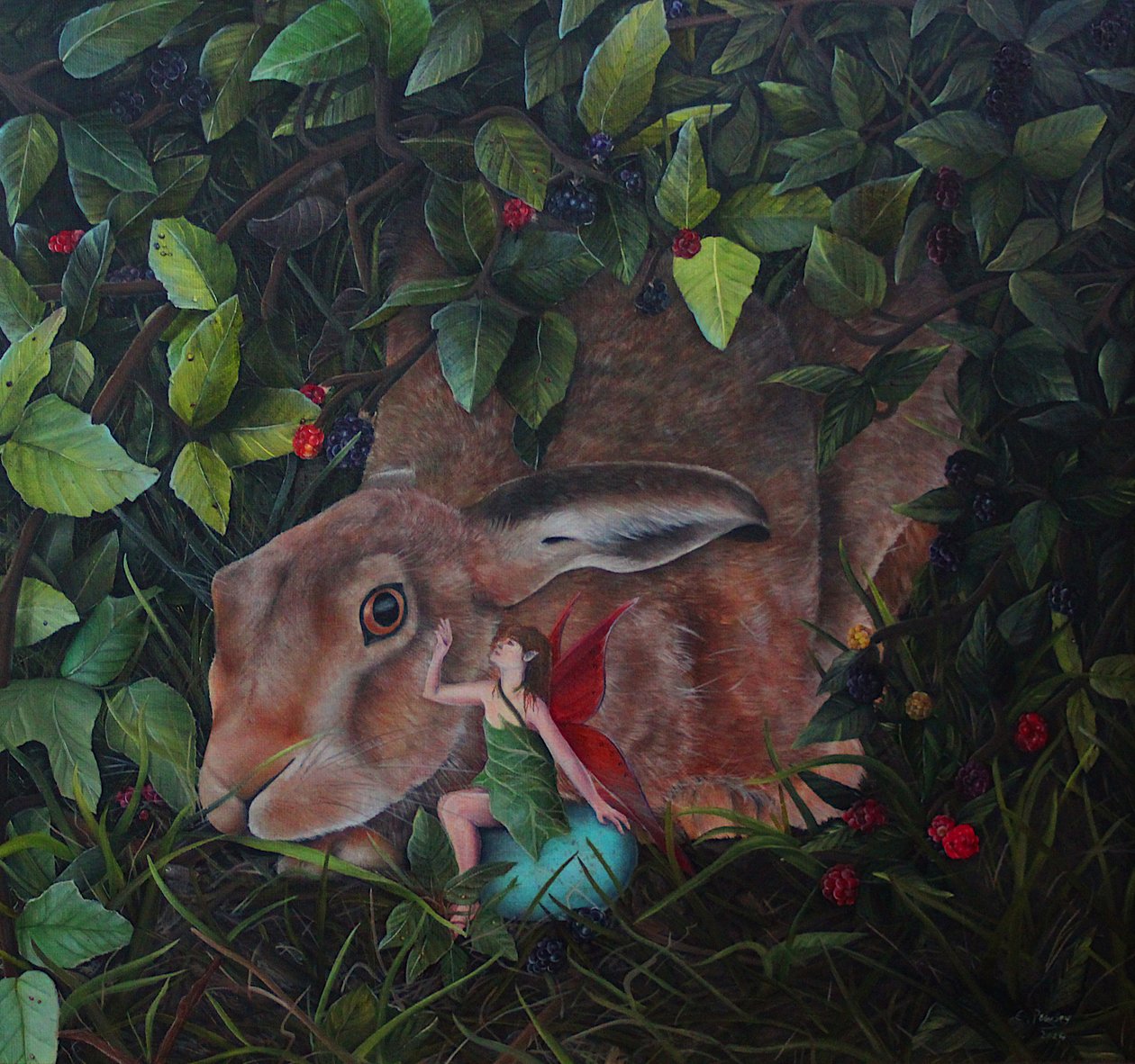 Under the Brambles, 2024 by Emma Pewsey