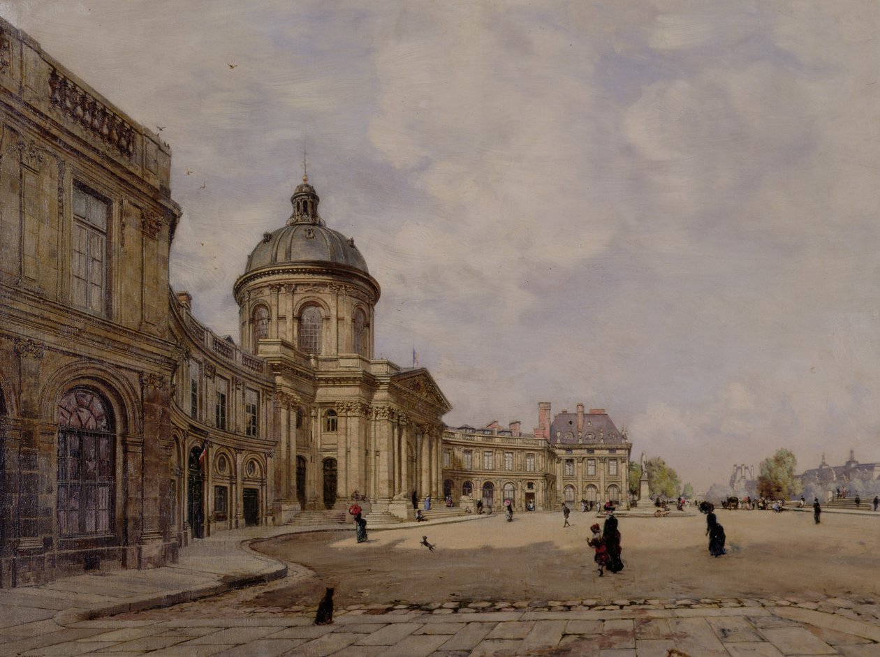 The Institut de France, Paris by Emmanuel Lansyer