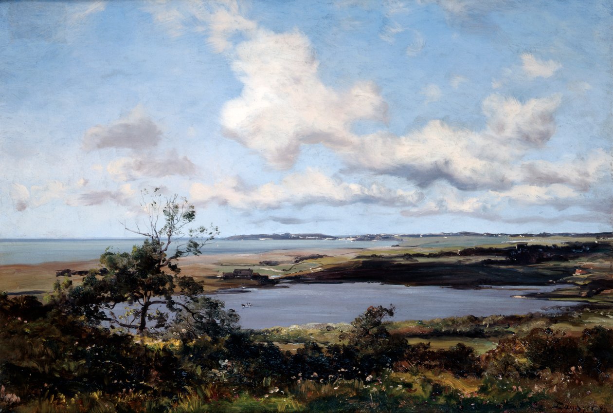 The Pond of the Bubble by Emmanuel Lansyer