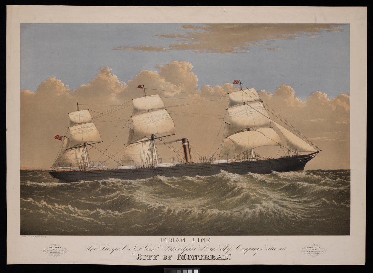 Inman Line, The Liverpool, New York & Philadelphia Steam Ship Company