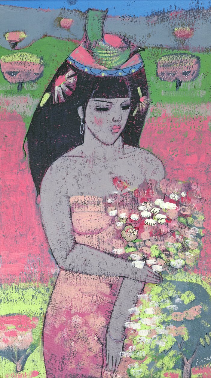 Dressed as Flora by Endre Roder