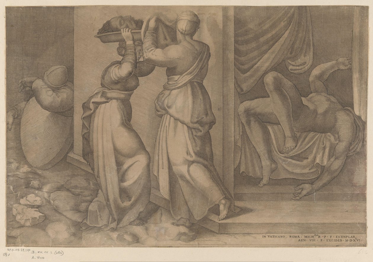Judith and Holofernes by Enea Vico