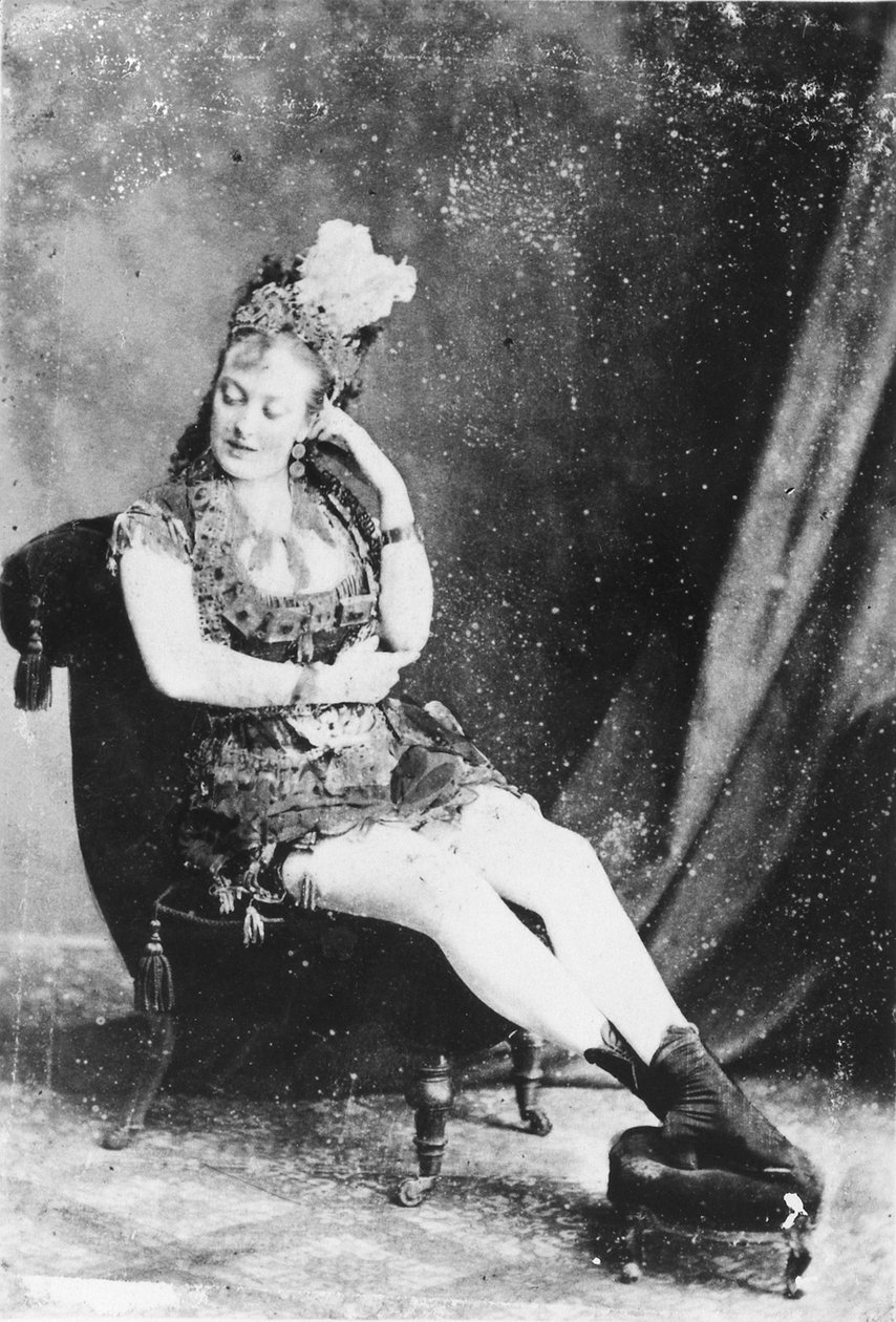 Carte de Visite of Miss Lardy Wilson, c.1870s by English Photographer