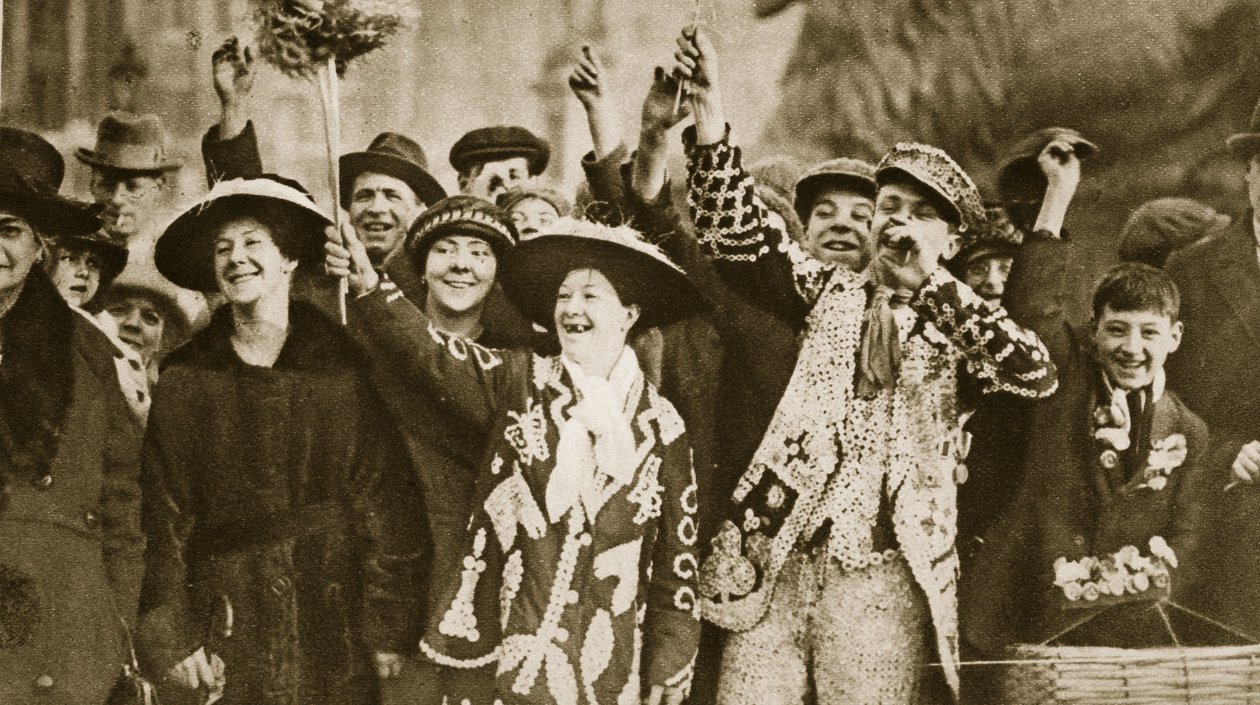 Costermongers on holiday by English Photographer