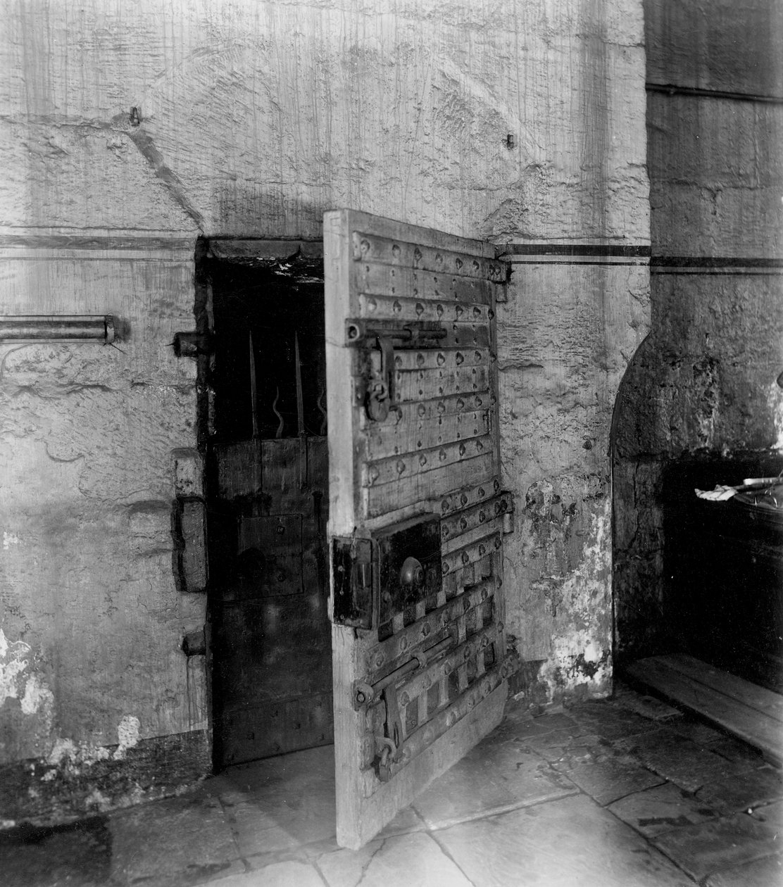 Door to Newgate Prison by English Photographer