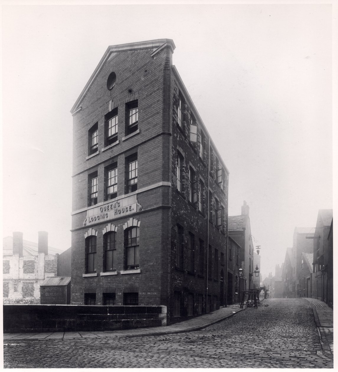 Queens Lodging House, Garden Street, Leeds, 1910 by English Photographer