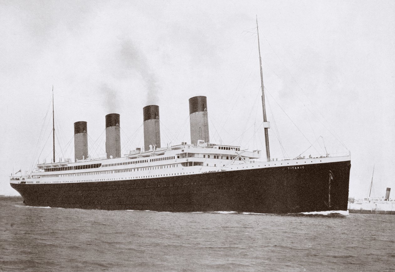 RMS Titanic of the White Star Line by English Photographer