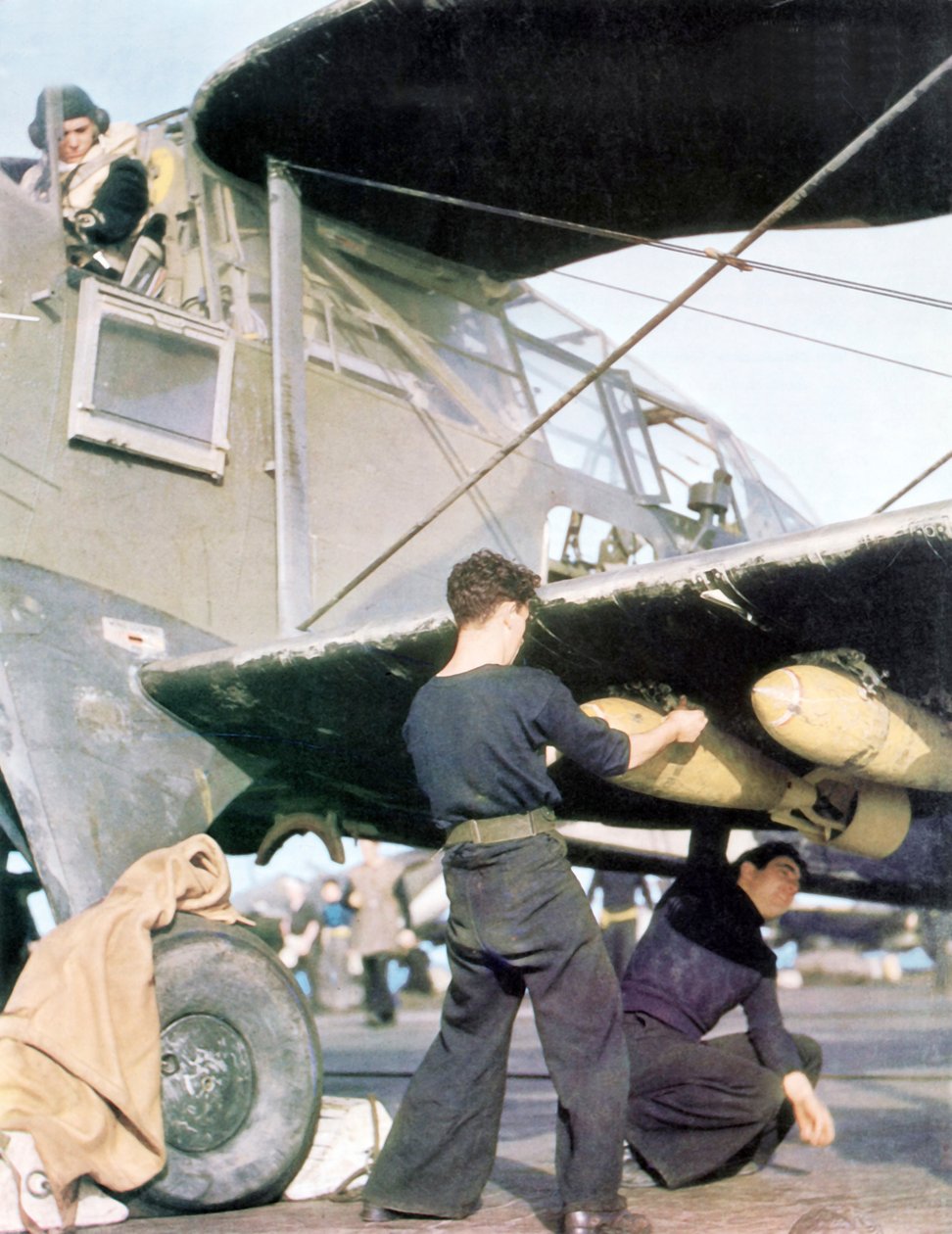 Royal Navy Aircraft, 1942 by English Photographer