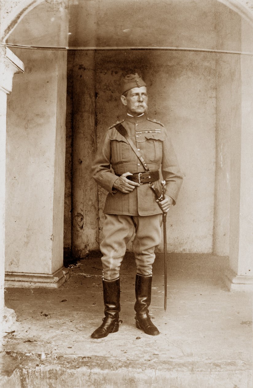 Sir Fred, by Colonel Laughton by English Photographer