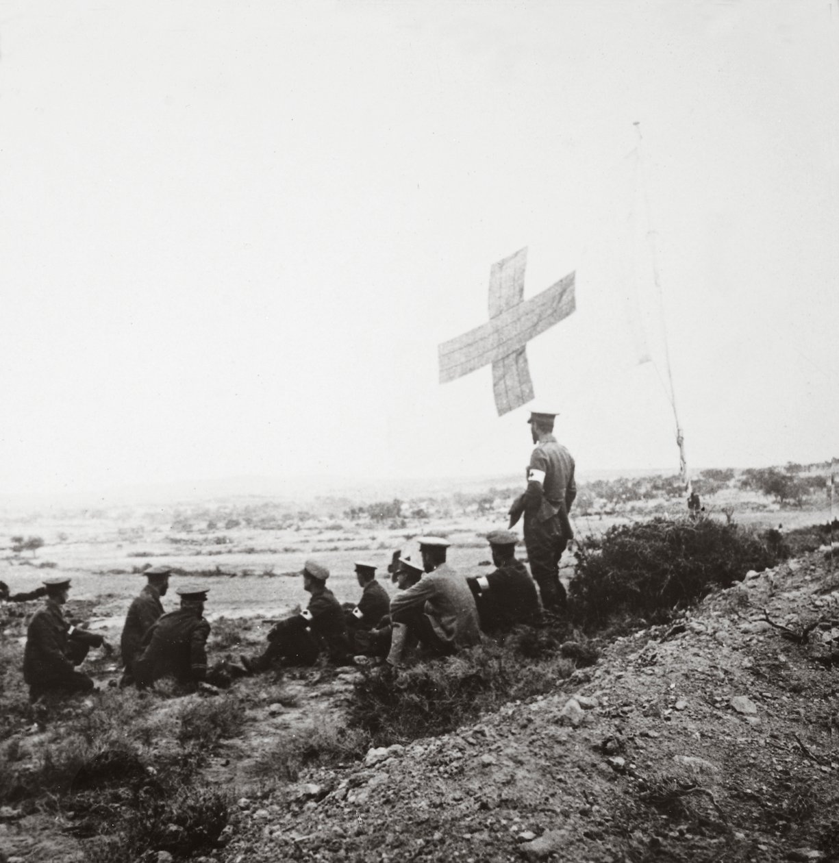 The British Red Cross in the field ready for its errand of mercy by English Photographer