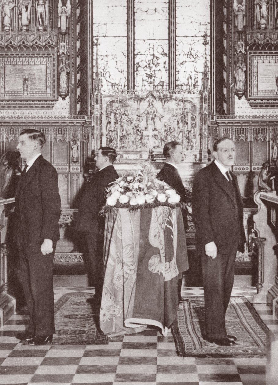 The Catafalque of George V, January 1936 by English Photographer