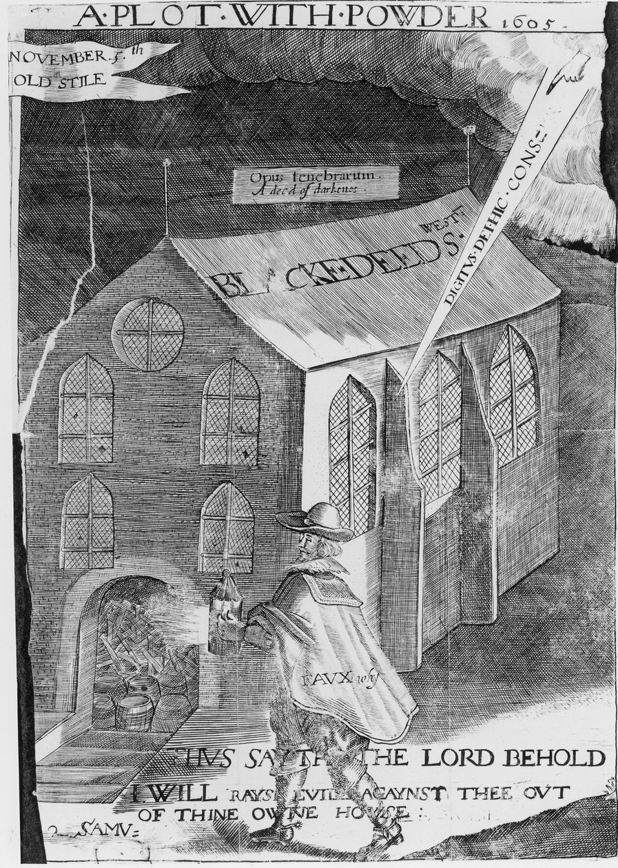 A Plot with Powder, 1605 by English School