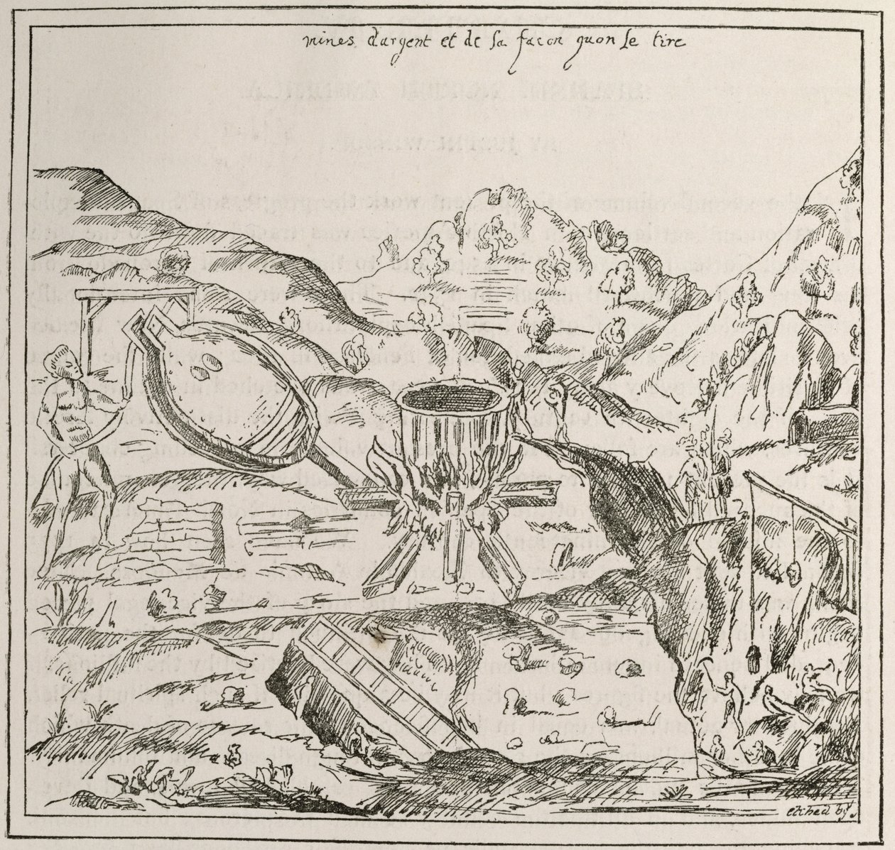 A Silver Mine, from Chaplain