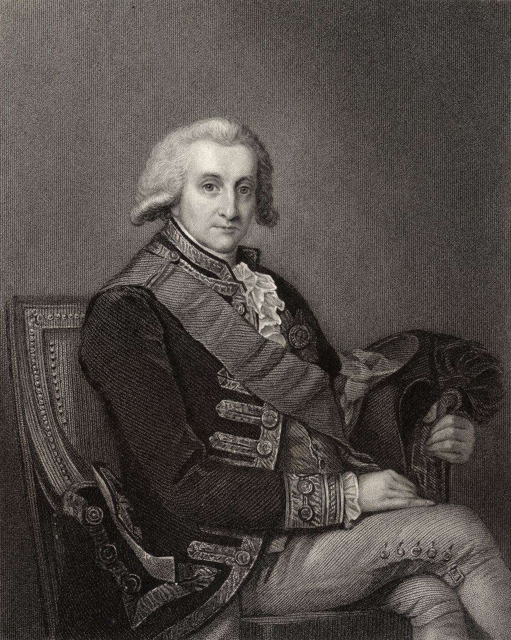 Admiral George Brydges Rodney, engraved by J. Cochran, from 