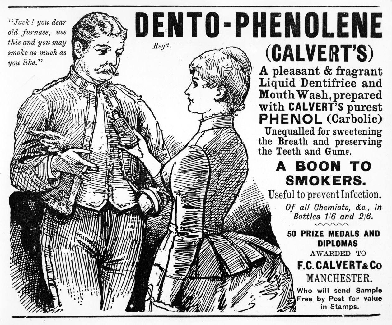 Advertisement for Calvert
