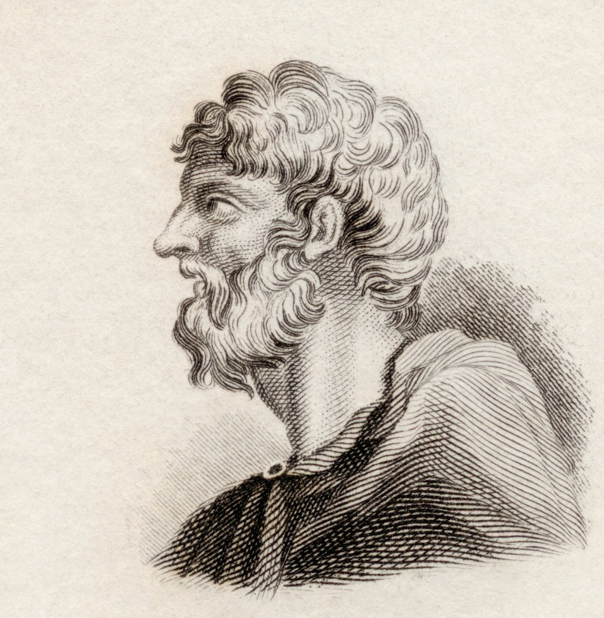 Alcaeus of Mytilene by English School