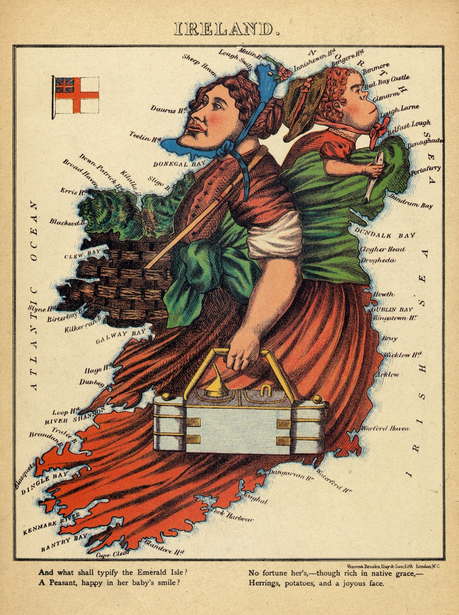 Allegory of Ireland, c.1860 by English School