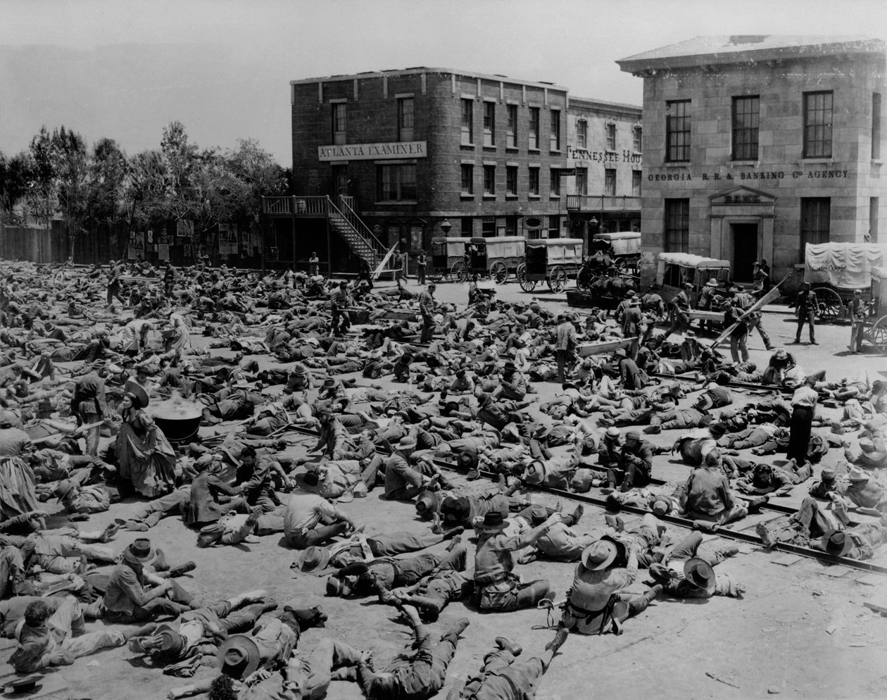 American Civil War by English School