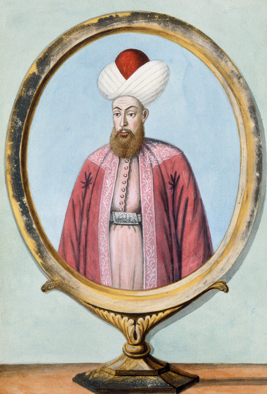 Amurath (Murad) I (1319-89), Sultan 1359-89, from A Series of Portraits of the Emperors of Turkey, 1808 by English School