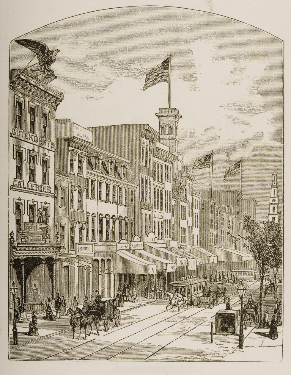 Arch Street, Philadelphia, from 