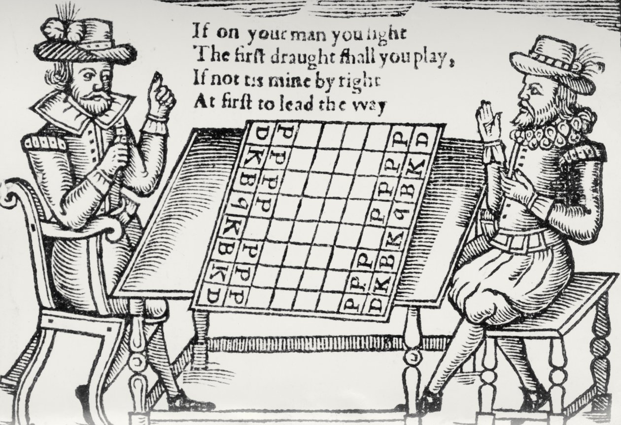 At the Chess Board by English School