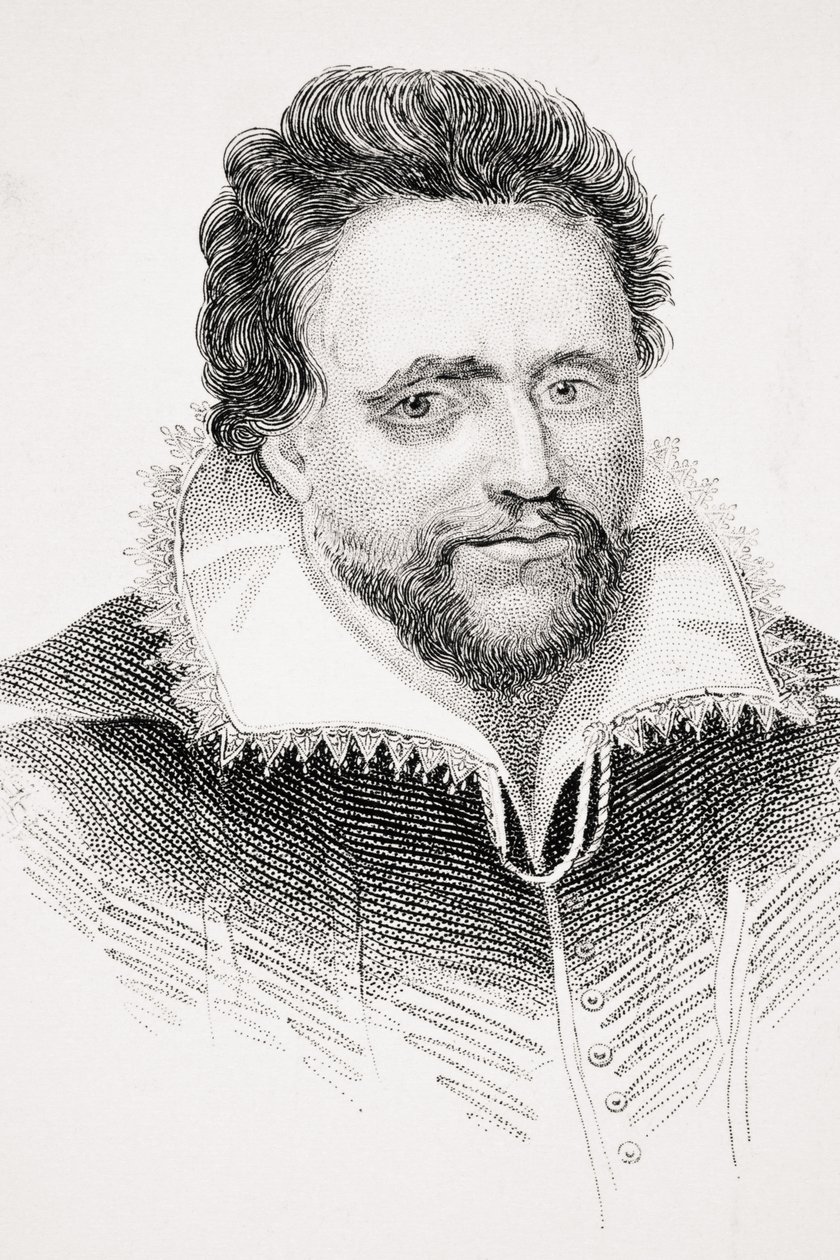 Ben Jonson, illustration from 
