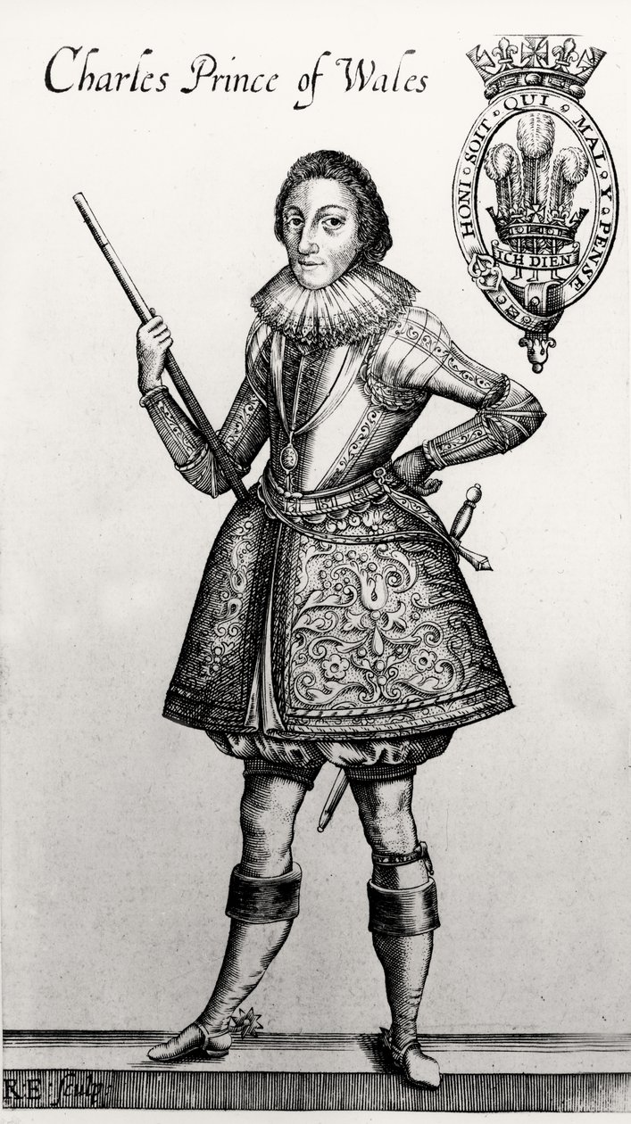 Charles I as Prince of Wales by English School