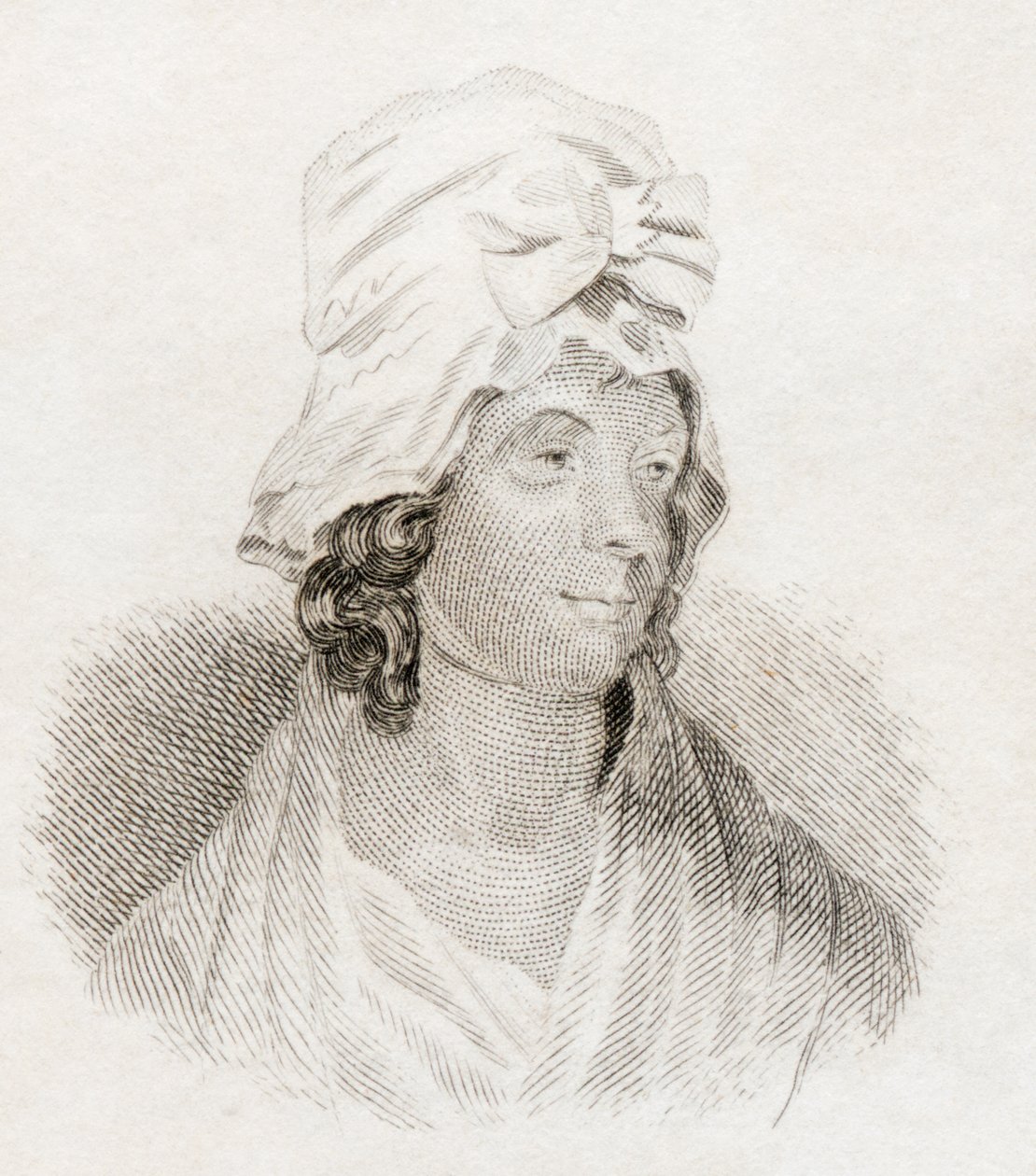 Charlotte Turner Smith, 1825 by English School