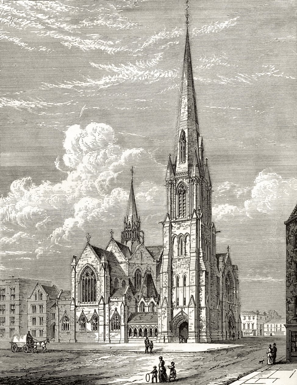 Christ Church, Westminster Bridge Road, Lambeth, from 