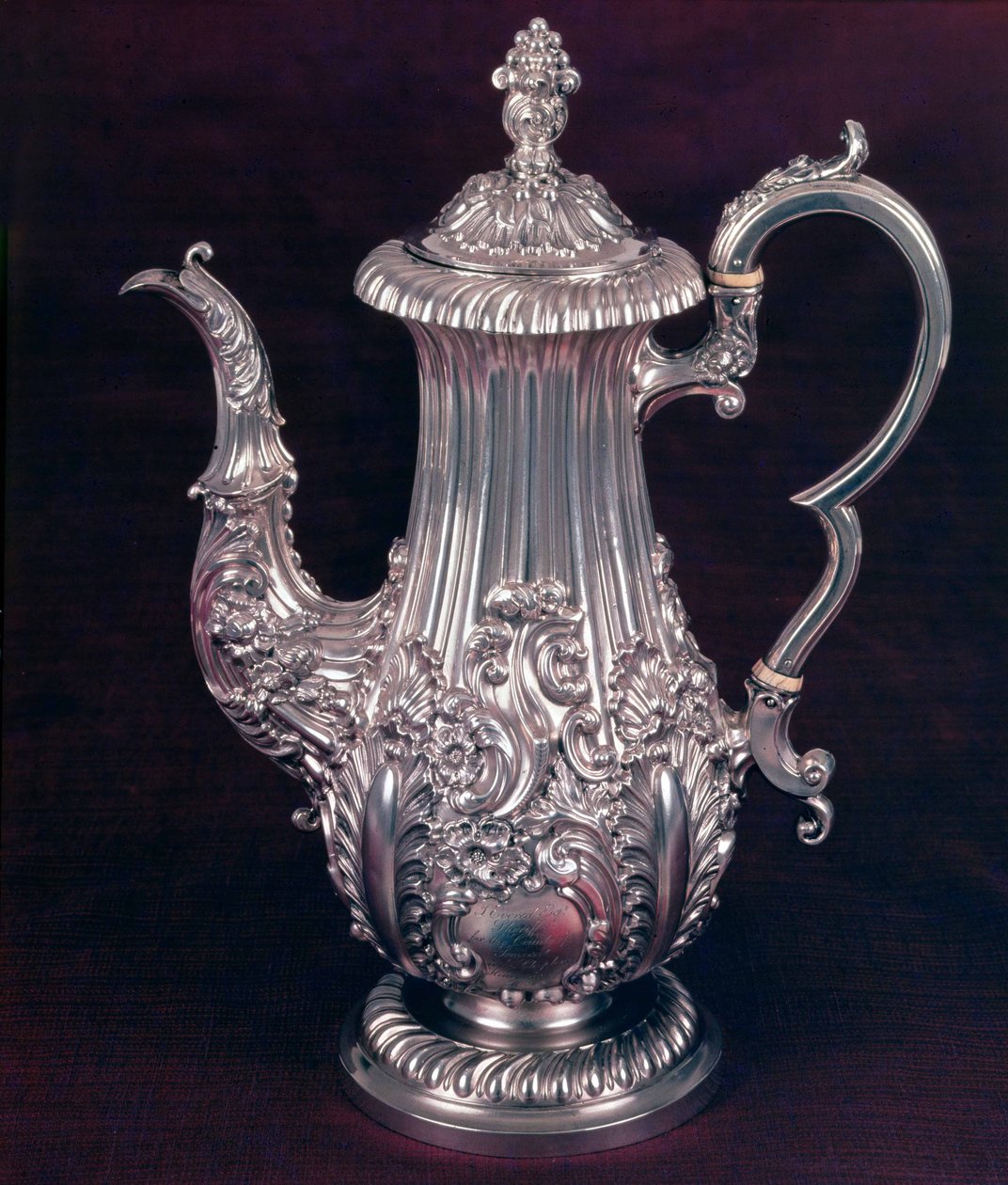 Coffee-pot by John Watson, Sheffield, 1818 by English School