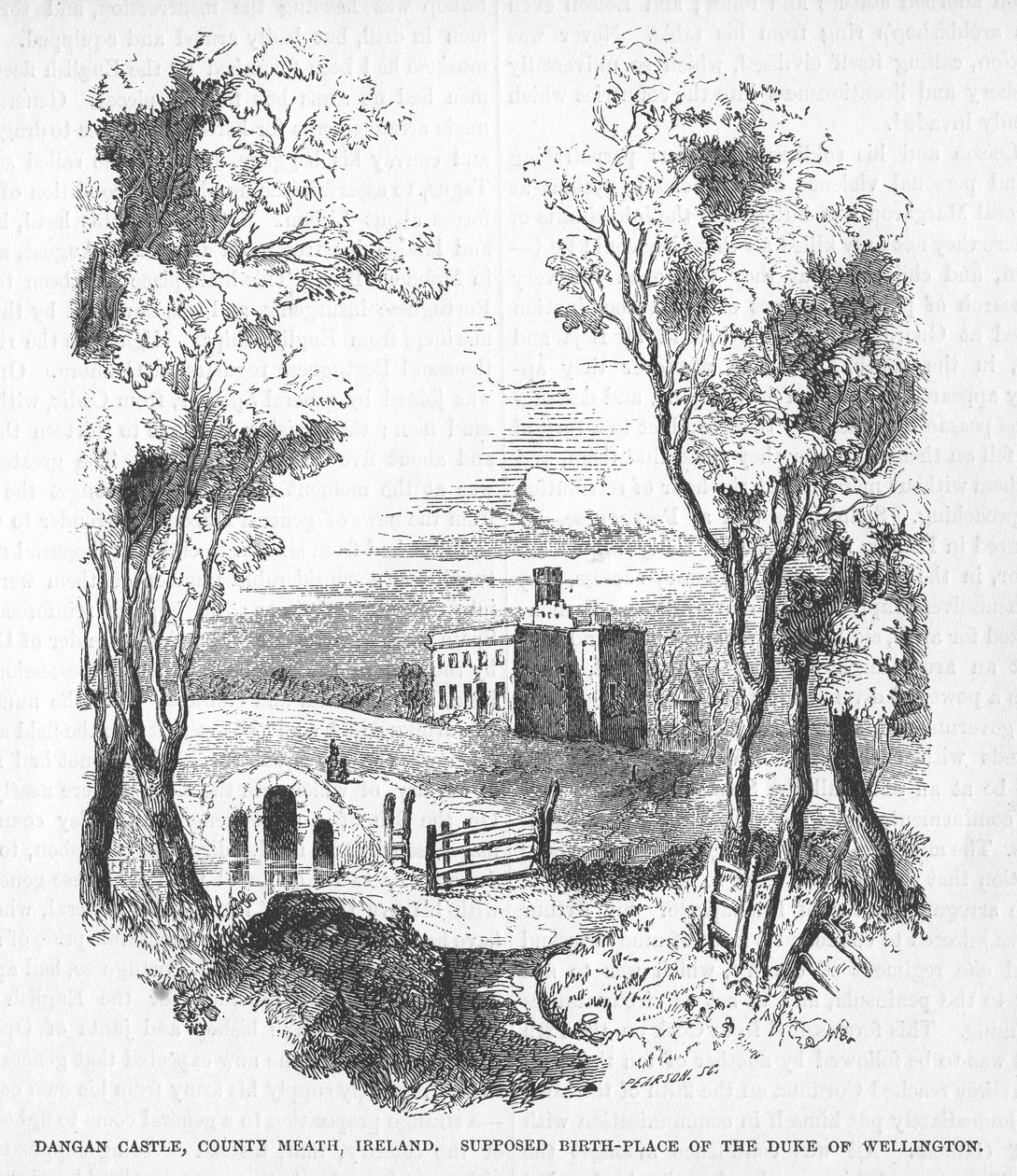 Dangan Castle, County Meath, Ireland by English School