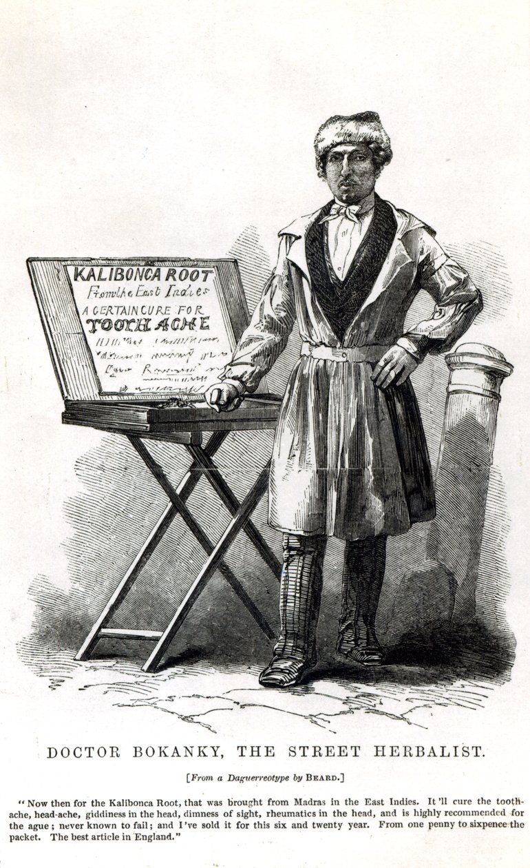 Doctor Bokanky, the Street Herbalist by English School