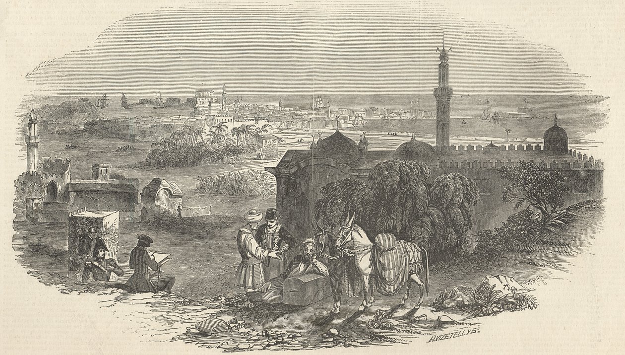 Foreign Corn Ports, Alexandria, from 
