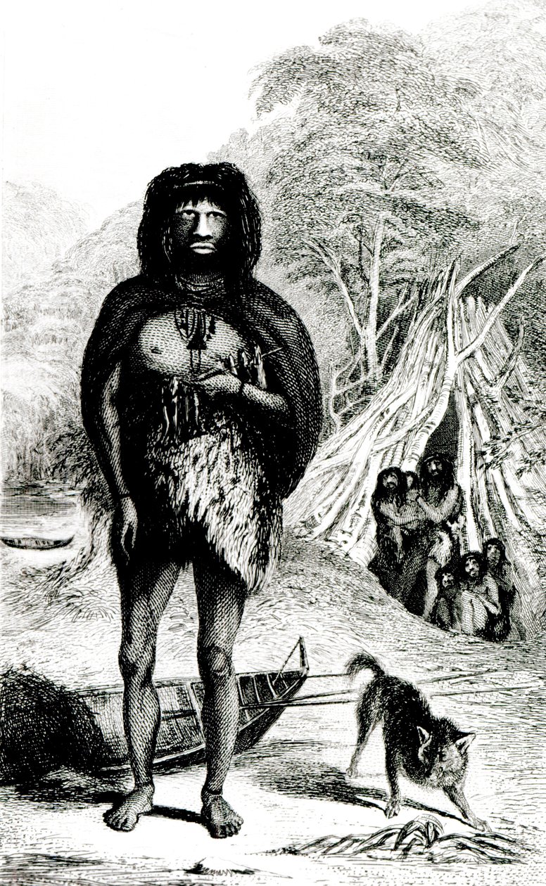 Fuegian Man by English School