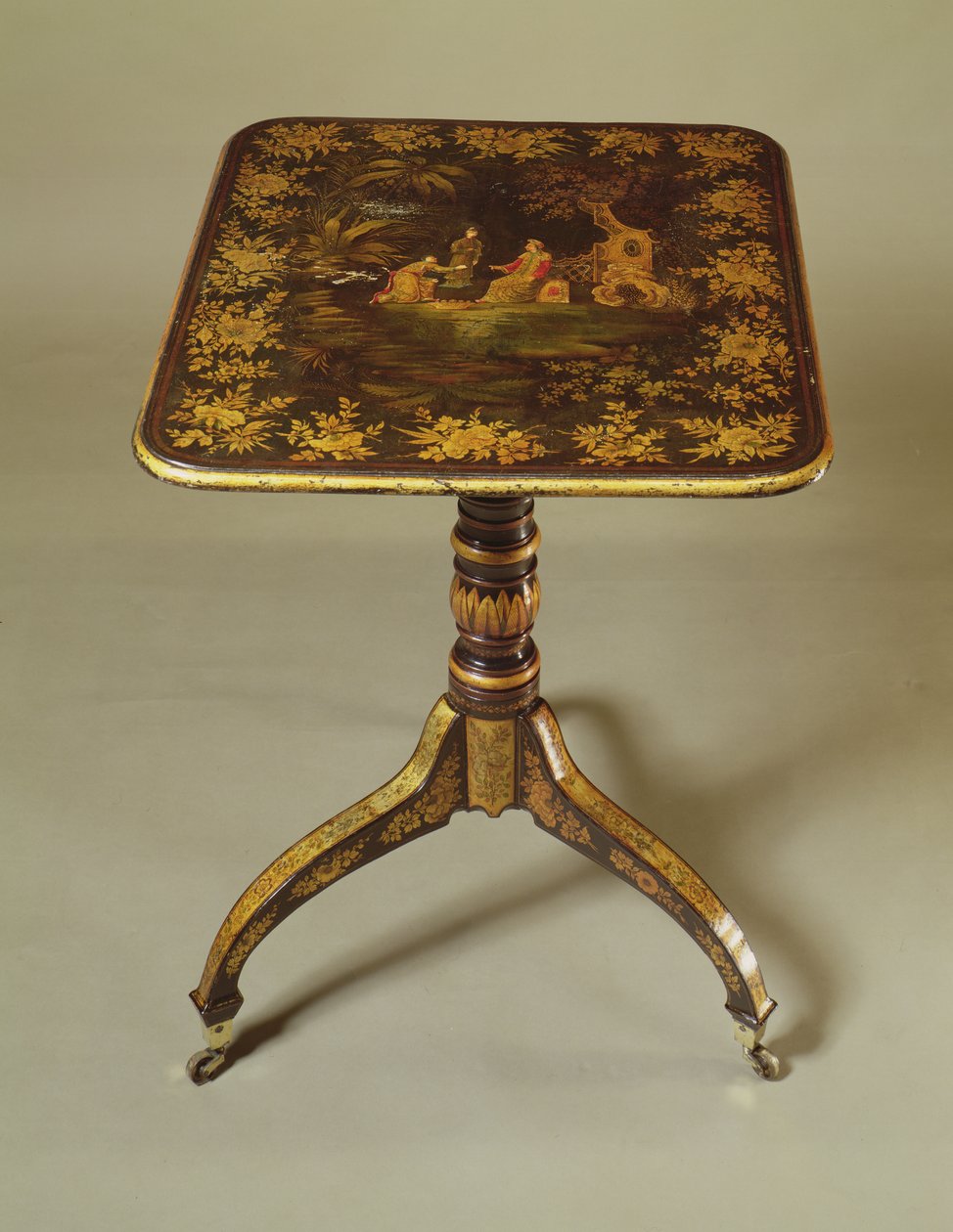 George III tripod table by English School