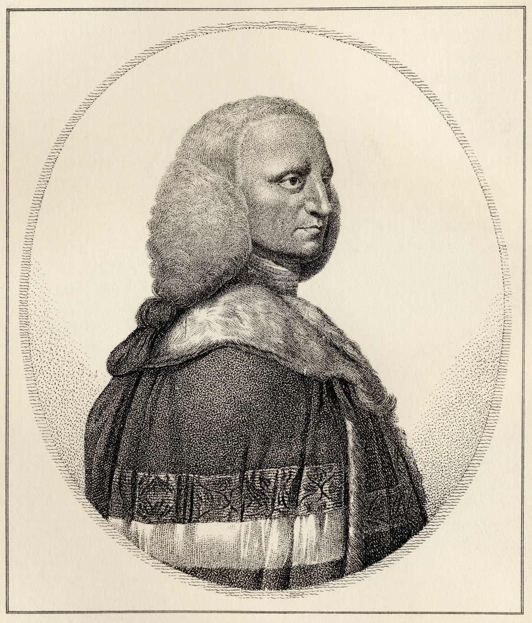 George Lyttelton, illustration from 