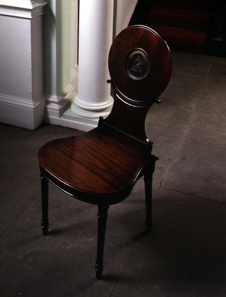 Hall chair by Gillows of Lancashire, 1785 by English School