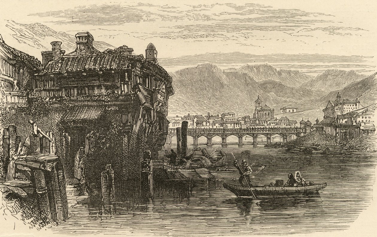 Irun, Spain, illustration from 