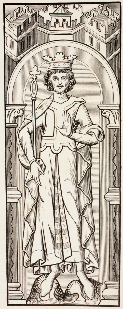 King Philip III of France by English School
