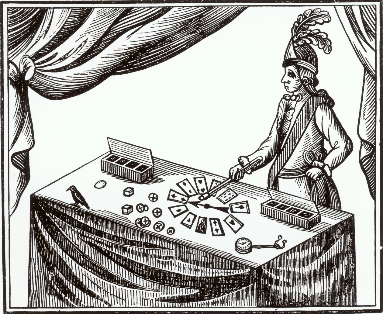 Lane, the Conjurer, Who Appeared at Bartholomew Fair in the Late 18th Century by English School