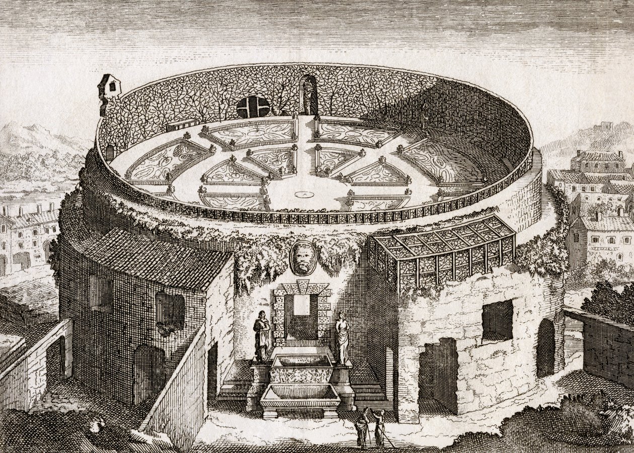 Mausoleum of Augustus, Rome by English School