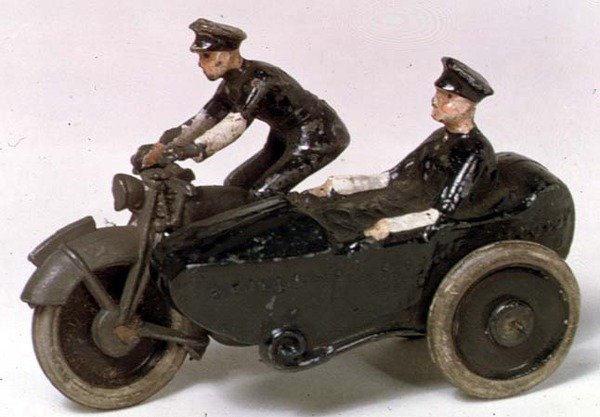 Model of Motorcycle, c.1938 by English School