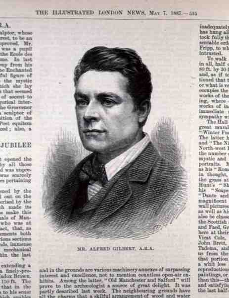 Mr Alfred Gilbert (1854-1934) by English School