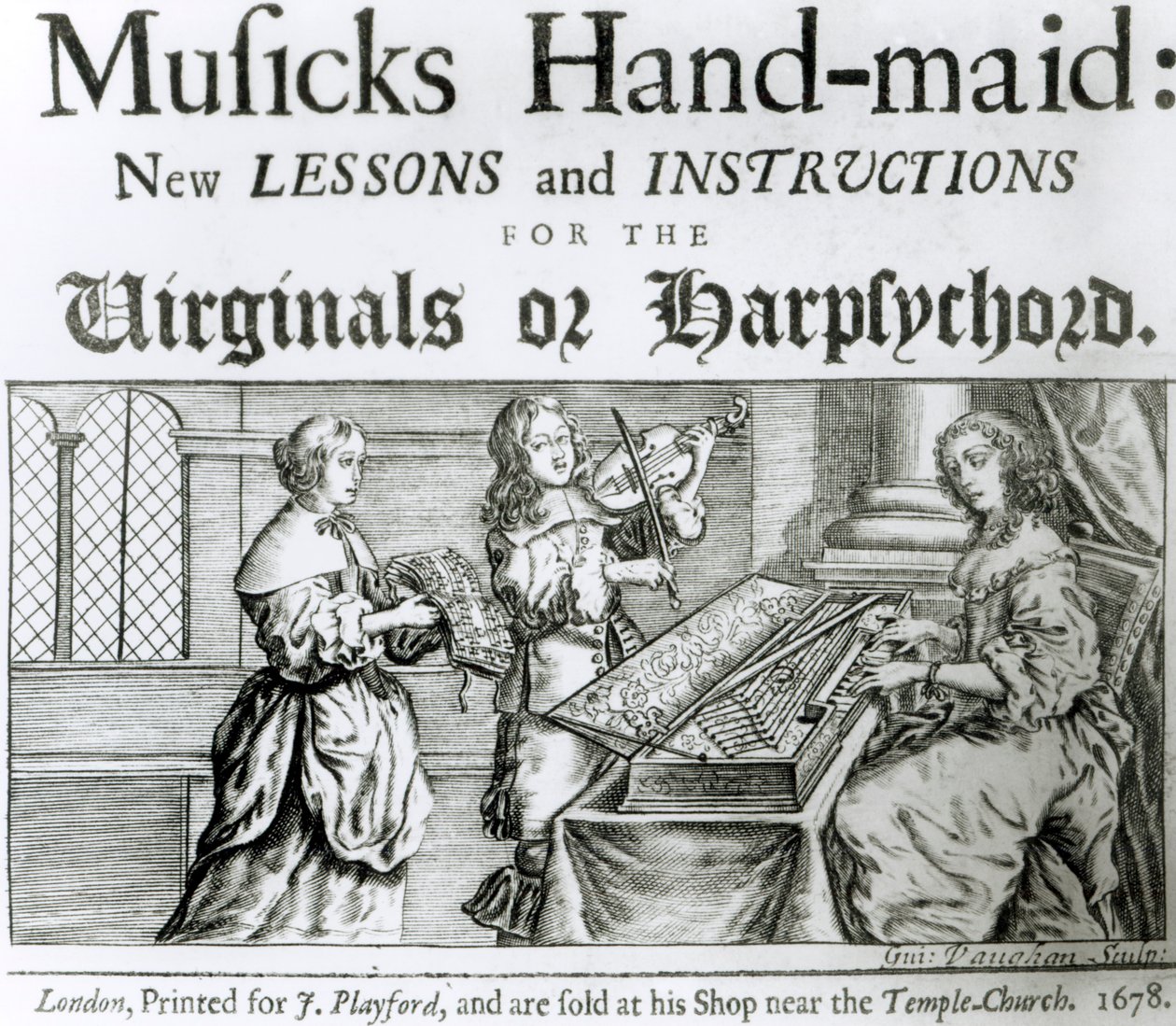 New Lessons and Instructions for the Harpsichord or Virginals by English School