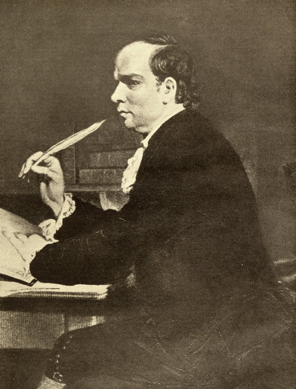 Oliver Goldsmith by English School