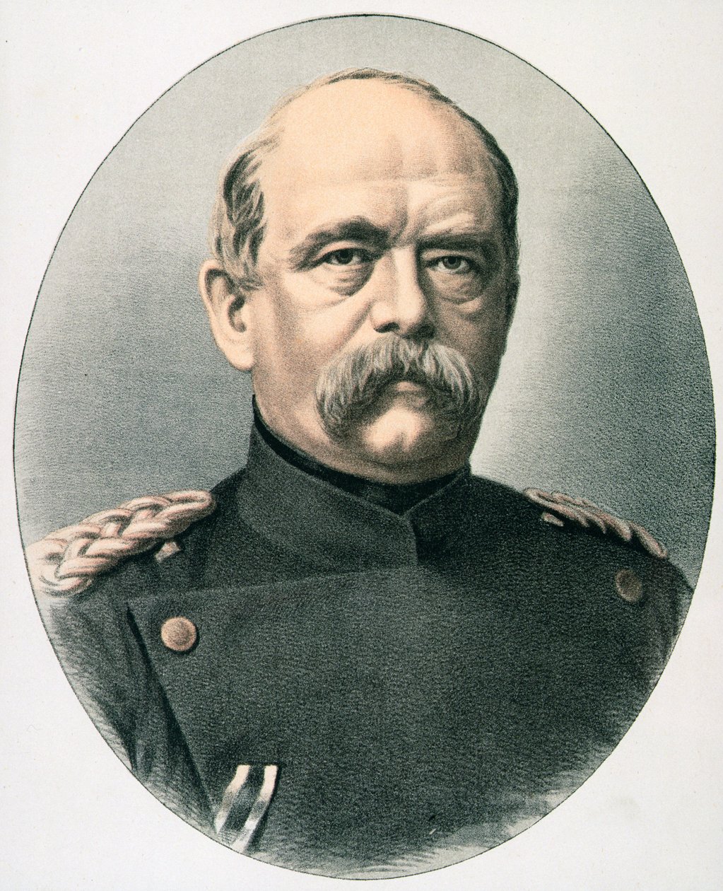 Otto Eduard Leopold, Prince von Bismarck (1815-98) by English School
