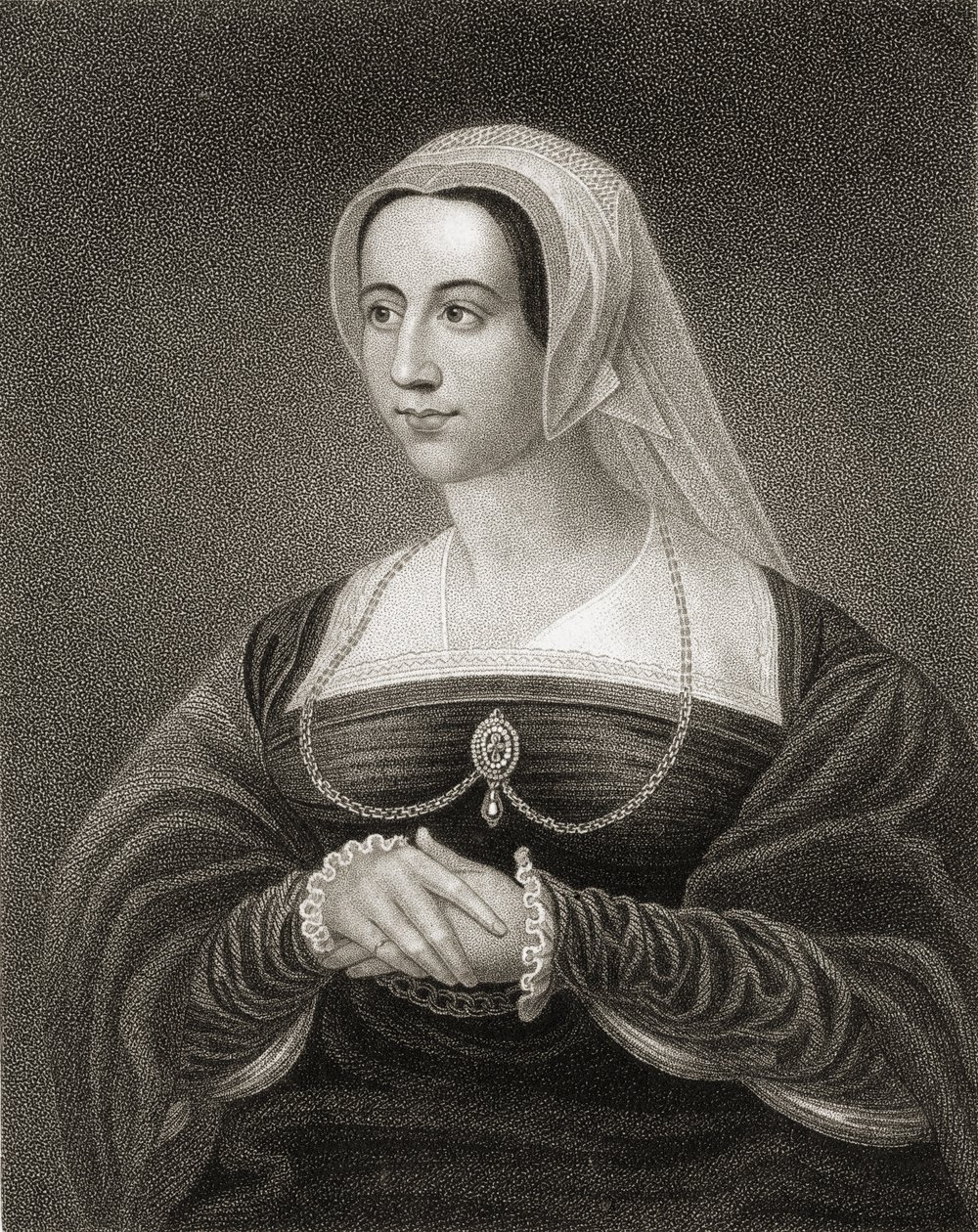 Portrait of Catherine Parr from 