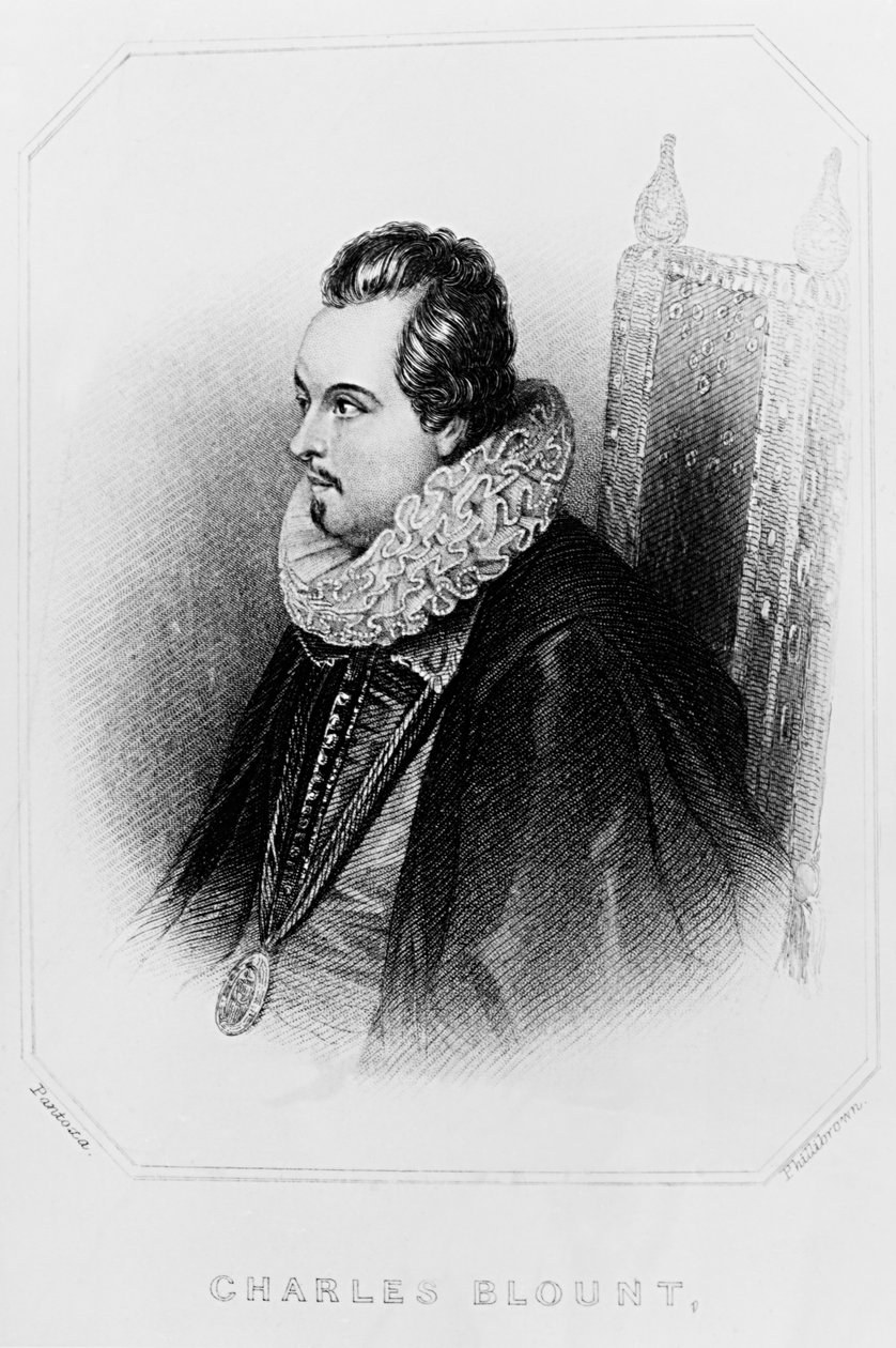Portrait of Charles Blount, 8th Earl of Devonshire, from 
